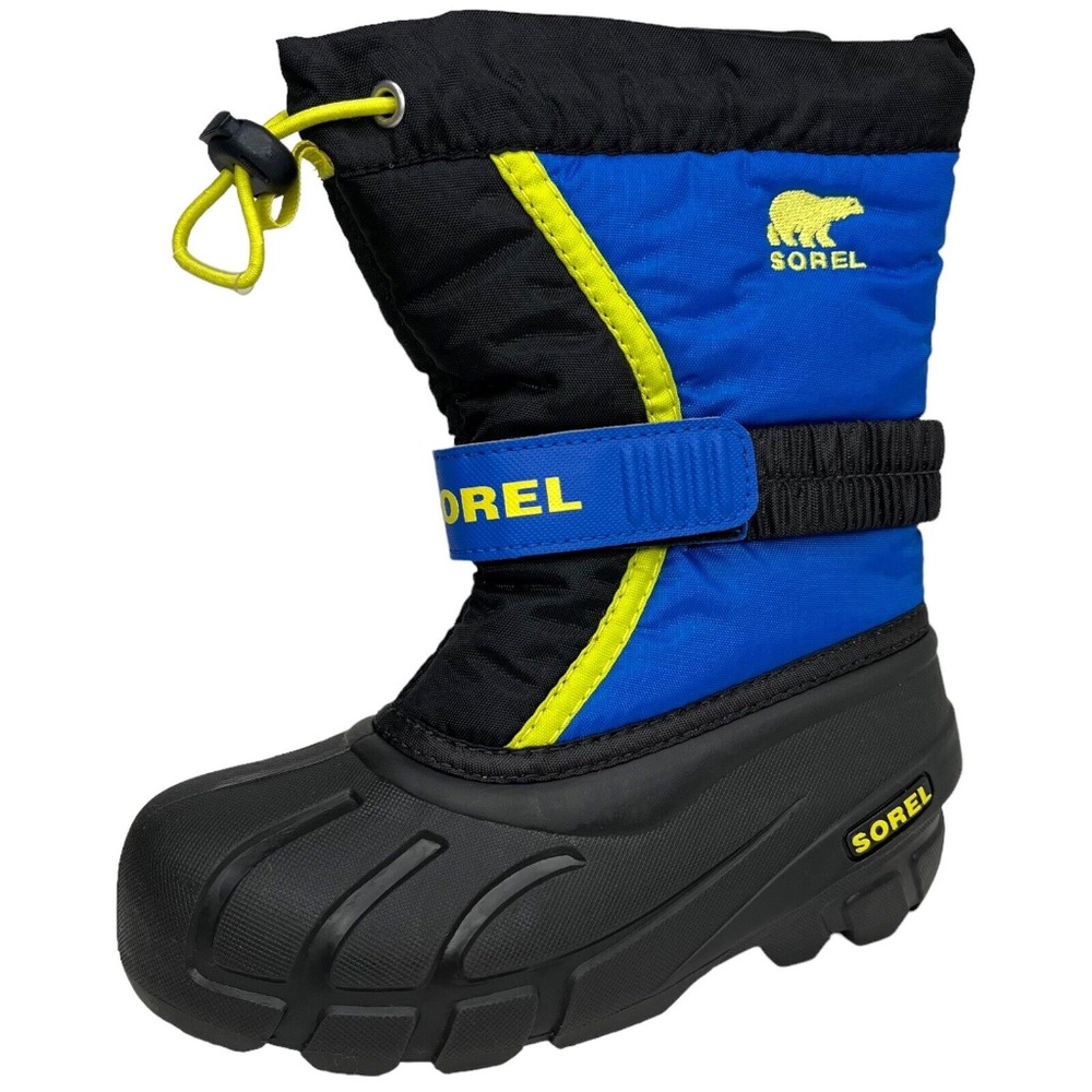 Sorel Kids' Blue and Black Winter Boots